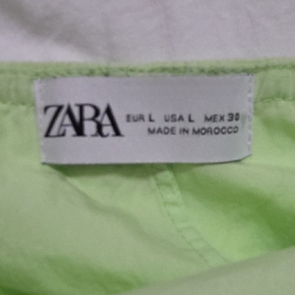 Zara Light Green Mini Romper - Picture 2 of 5